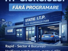 ITP Sector 4 – Autoturisme si Autoutilitare 3,5 t – Sos. Giurgiului